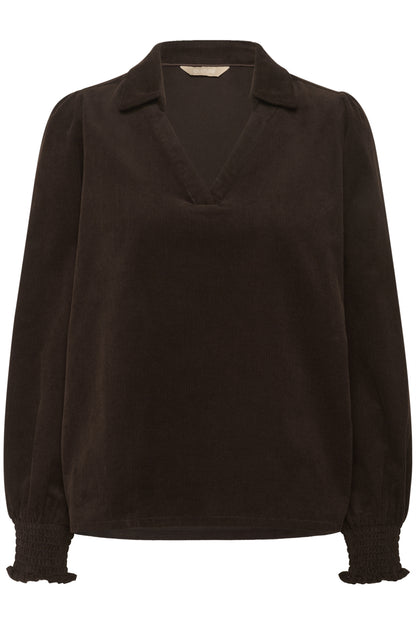 Culture CUrhaena Blouse Coffee Bean