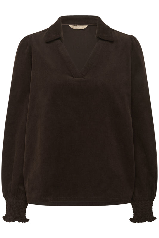 Culture CUrhaena Blouse Coffee Bean