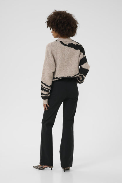 Culture CUbengtha Long Flare Pants Black