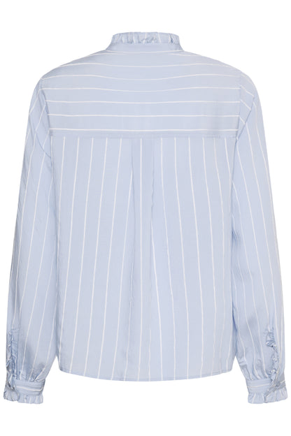 Culture CUarin Blouse Blue/White Stripe