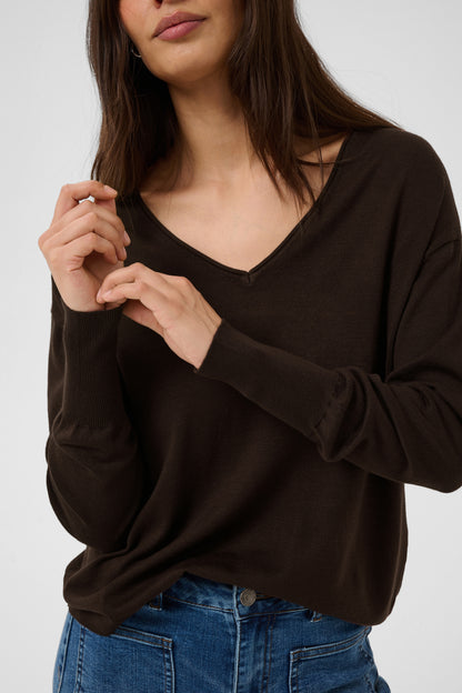 Kaffe KAlizza Mai Pullover Coffee Bean