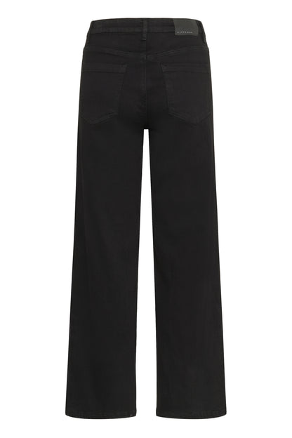 Kaffe Clothing KAbrook HW Reg Fit Jeans Black Deep 30 tommer