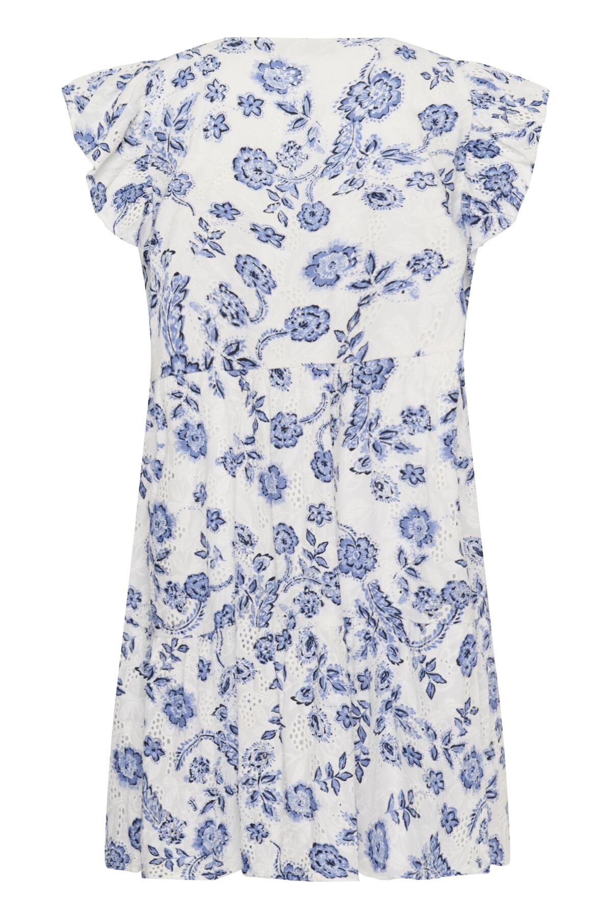 Kaffe Clothing KAluisa Dress - Chalk Midnight Flower