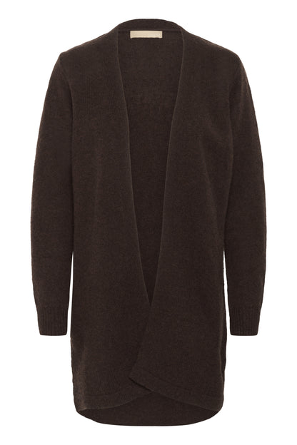 Culture CUasima KAtrina Long Cardigan Coffee Bean Melange