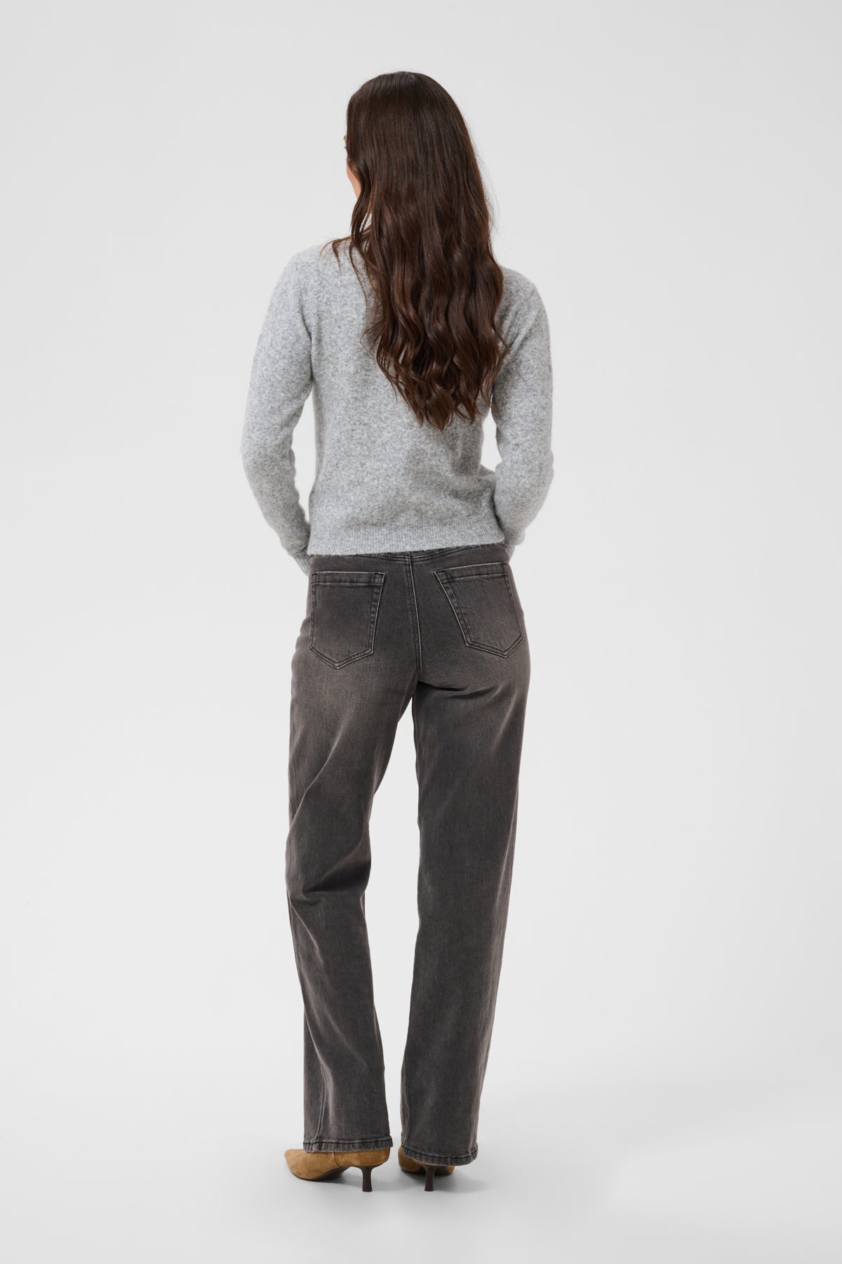 Kaffe Clothing KAselly Cardigan Grey Melange