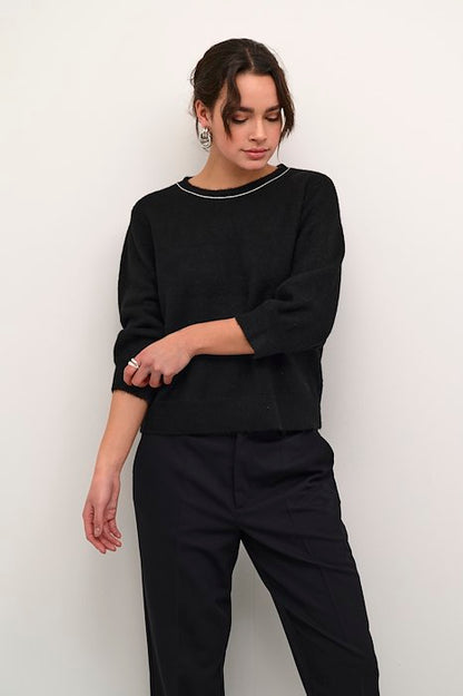 Kaffe Clothing KAmeridith Pullover Black