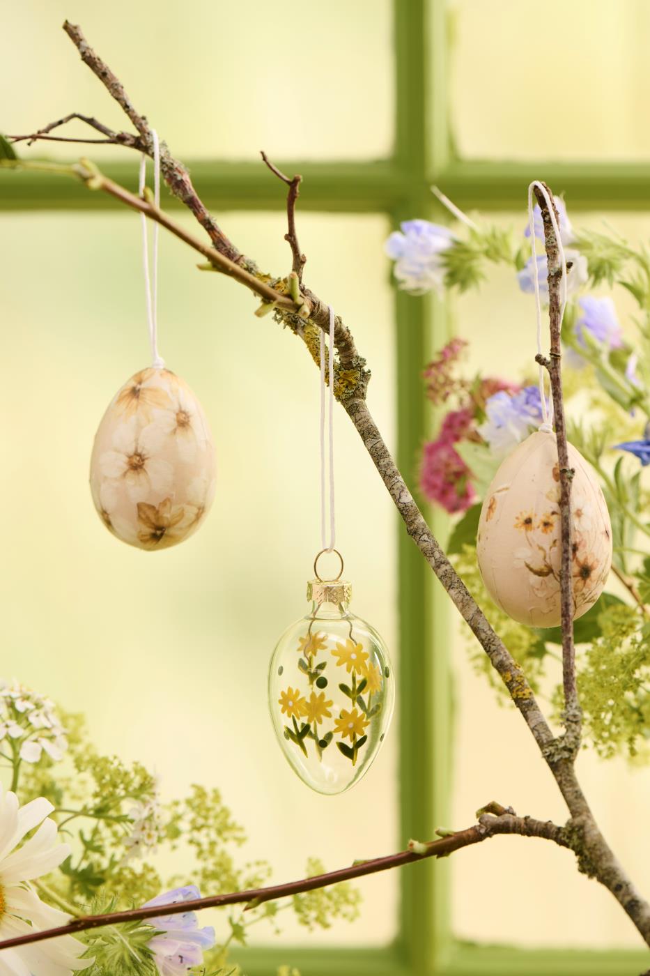 Ib Laursen Egg til oppheng, 2 assortert (1 stk)