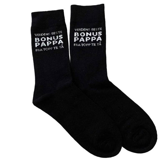 Verdens Beste Bonus Pappa Herrestrømper
