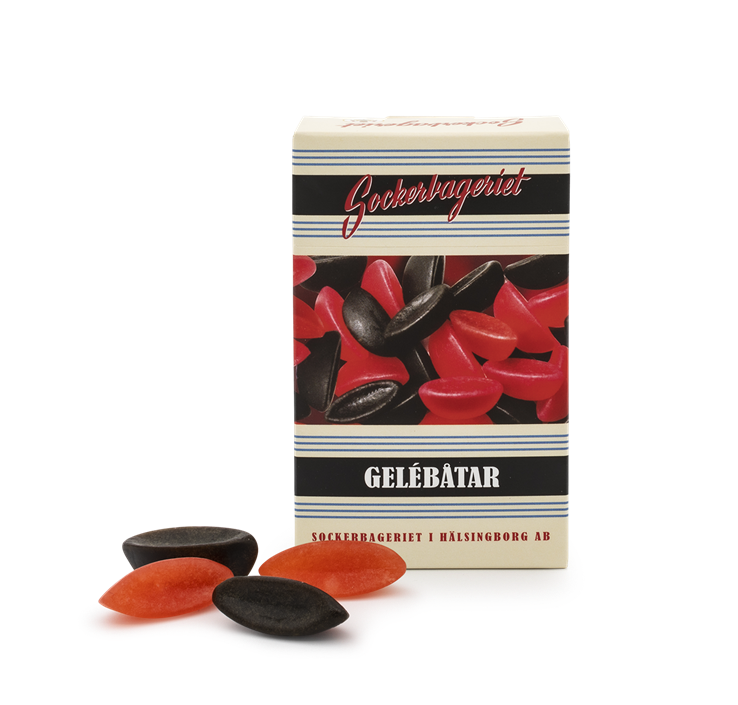 Gelebåter/Lakrisbåter 100g
