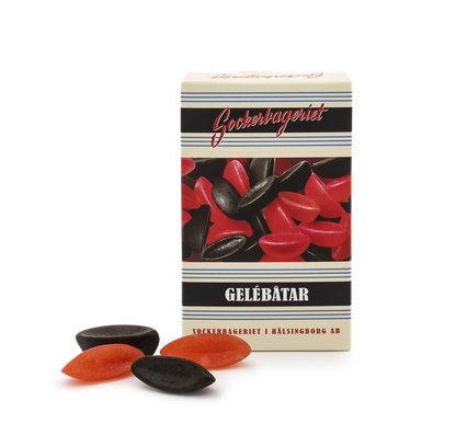 Gelebåter/Lakrisbåter 100g