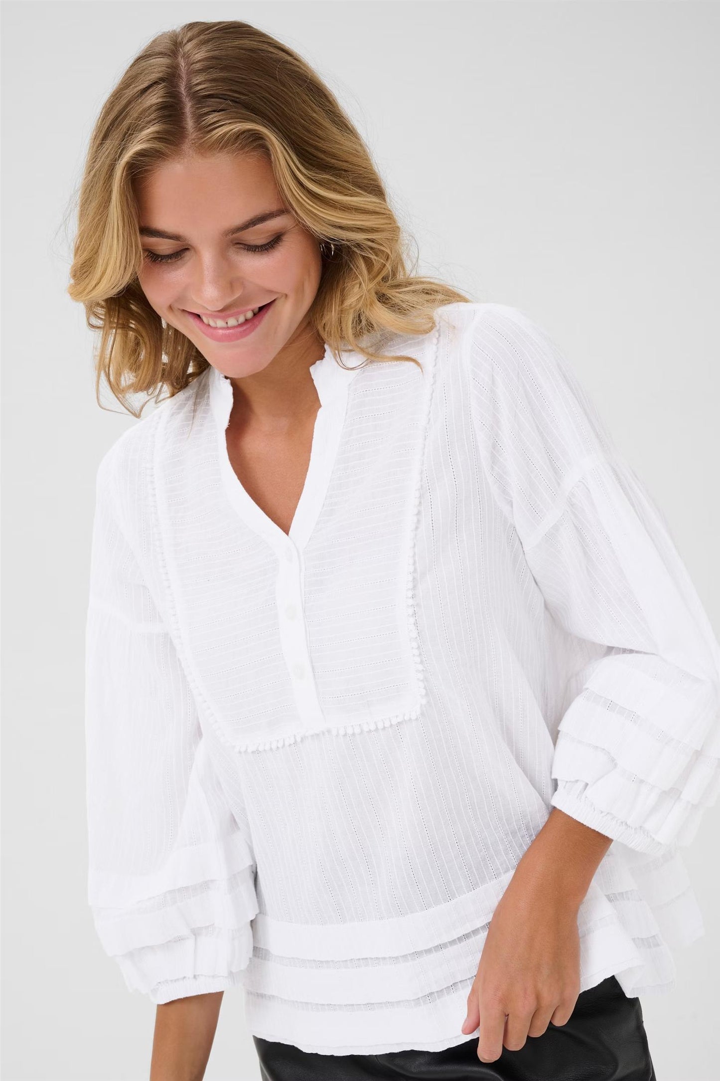 Culture CUjax Blouse Spring Gardenia