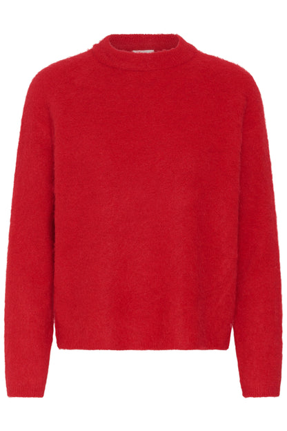 Kaffe Clothing KAjordan Strikkegenser Crimson