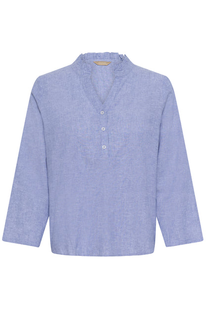 Culture CUarletty Blouse - Powder Blue