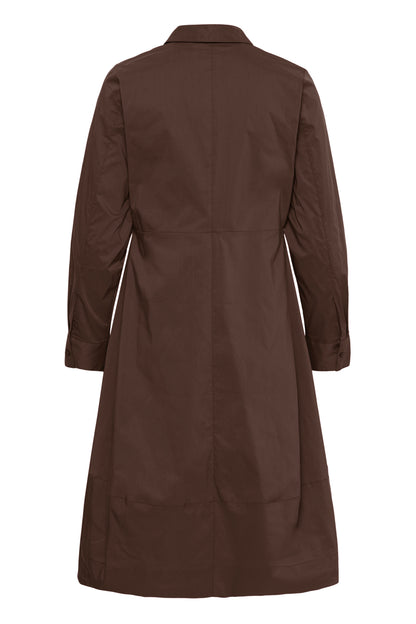 Culture CUdaiva Antoinett Dress Coffee Bean