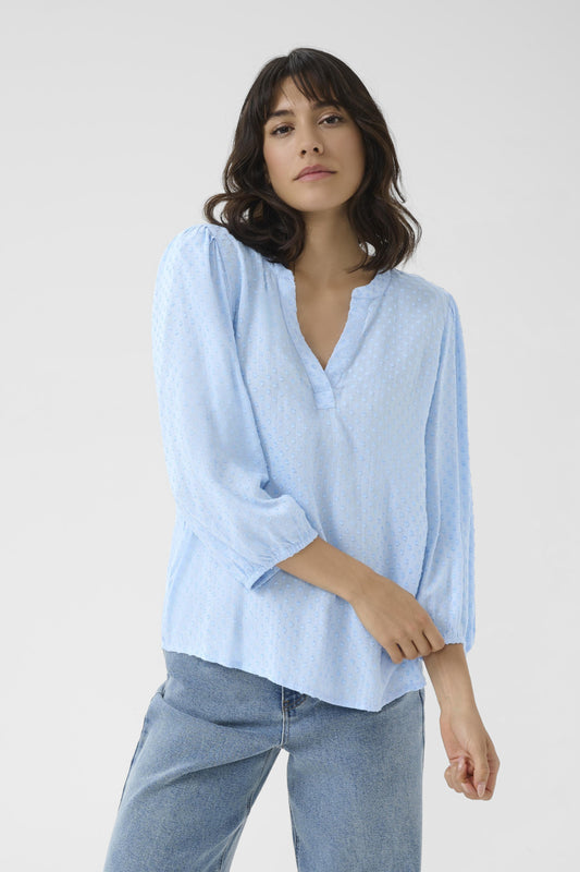 Kaffe Clothing KAannika Blouse Windsurfer