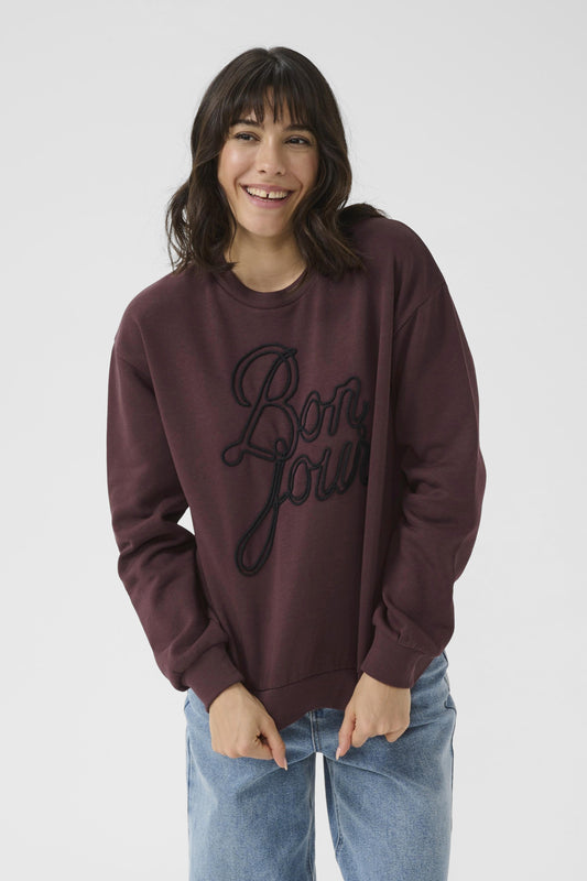 Kaffe Clothing KAberta Sweatshirt Fudge