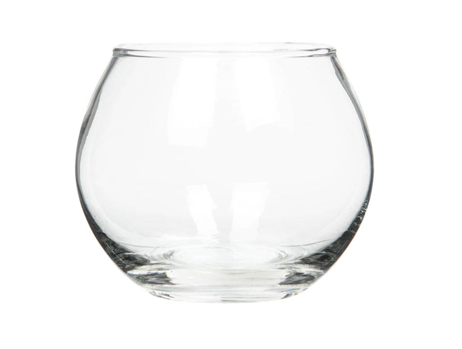 Lysholder/vase Rund