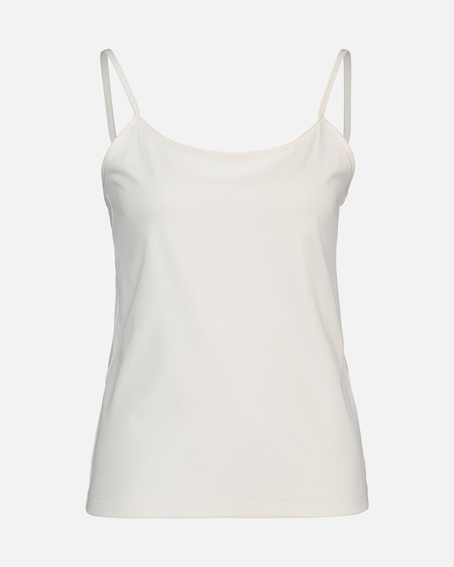 Floyd Savanna – Hvit singlet med justerbare stropper