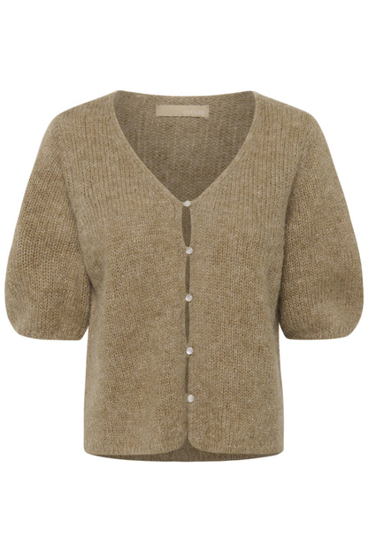 Culture CUcemilie SS Cardigan Dune Melange