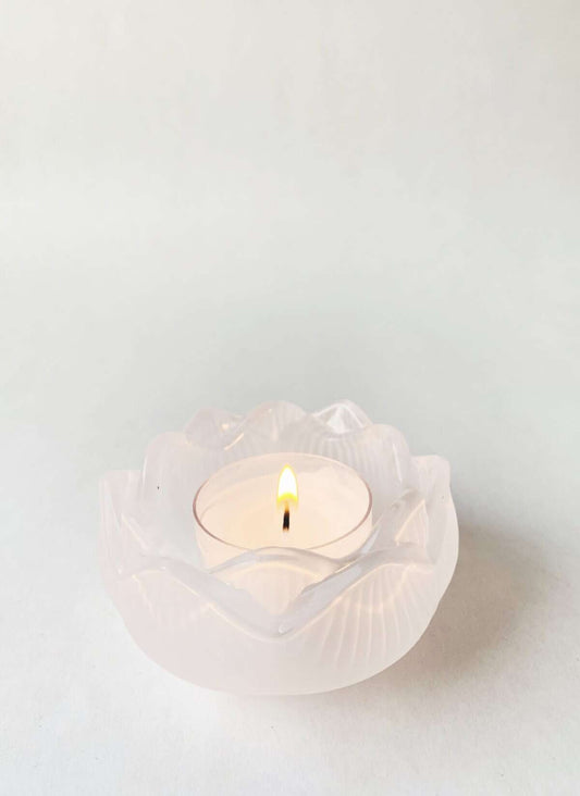 Trend Design T-lysholder Julie 8×4 cm creme