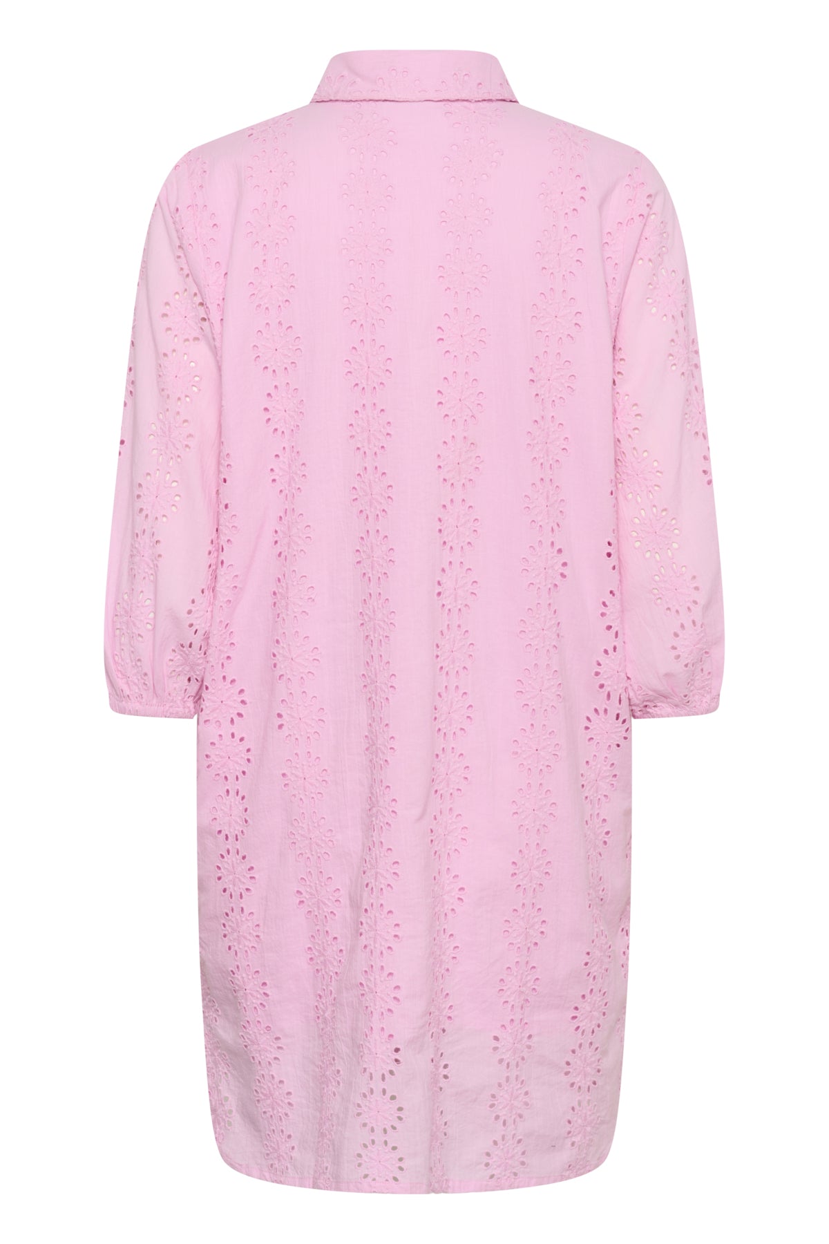 Kaffe Clothing KAdona Shirt Dress Pink Frosting