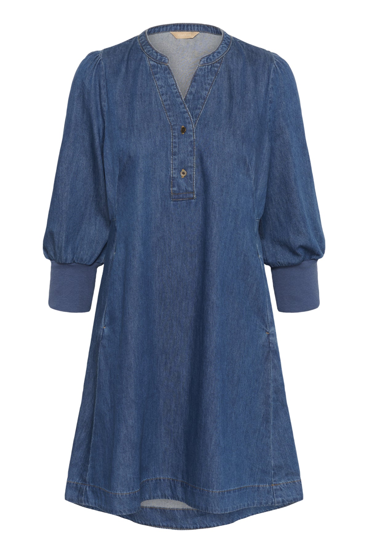 Culture CUallura Arpa 3/4 Sleeve Dress Dark Blue Wash
