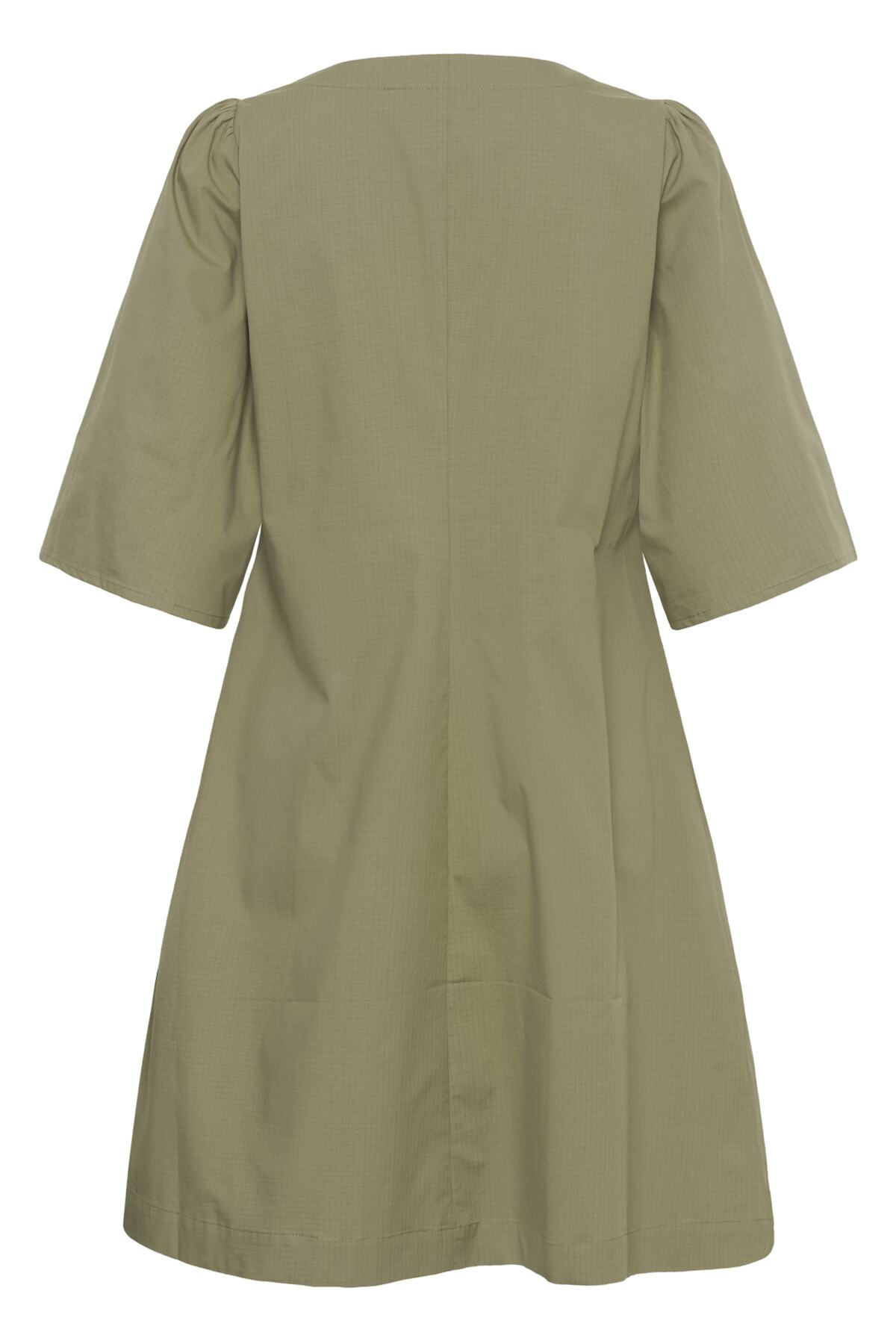 Culture CUbendine Dress - Dusky Green