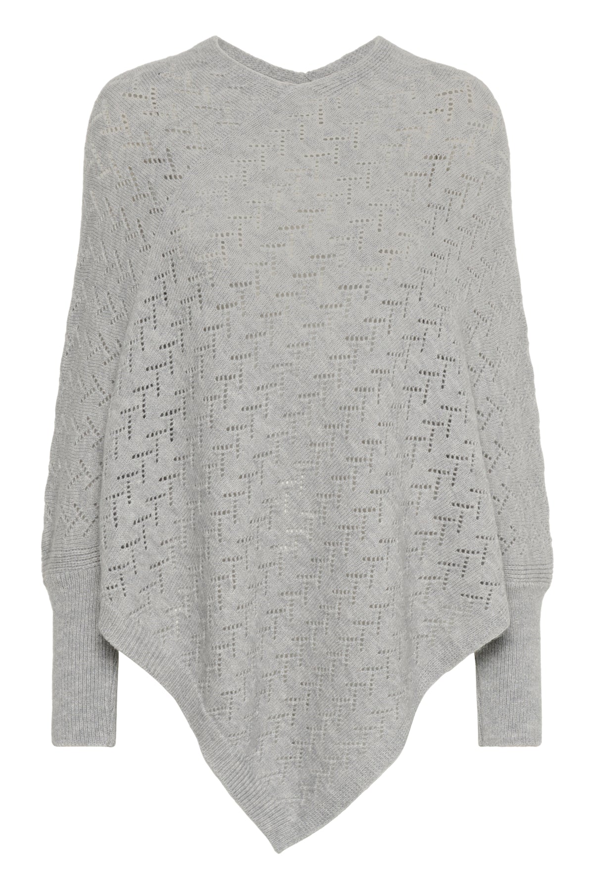 Kaffe Clothing KAoline Poncho Gray Melange