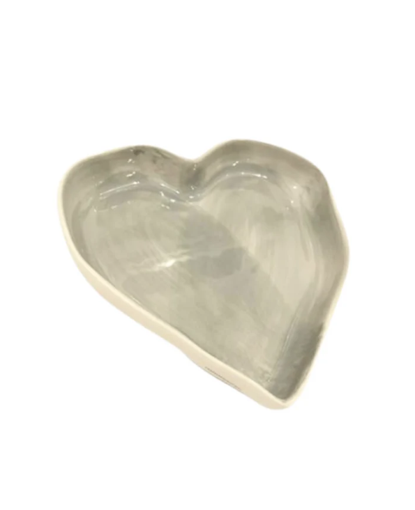 Bruka Design Paiform Hjerte Medium 26x26 cm Havre