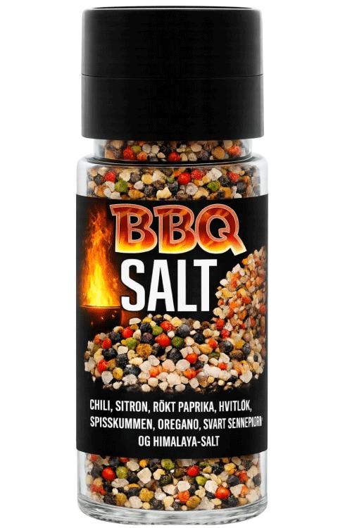 BBQ salt på kvern