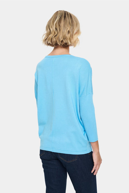 Saint Tropez MilaSZ R-Neck Ethereal Blue