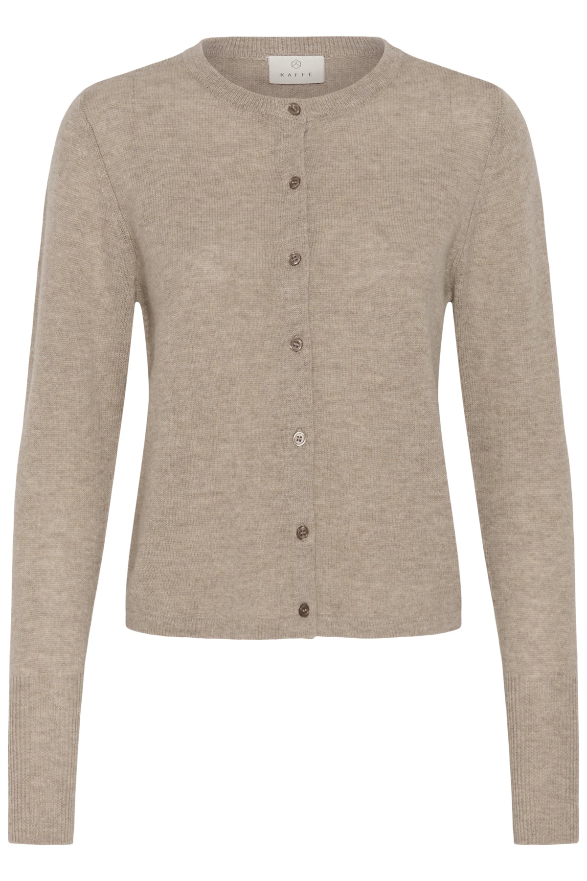 Kaffe Clothing KAcashie Cardigan Beige Melange