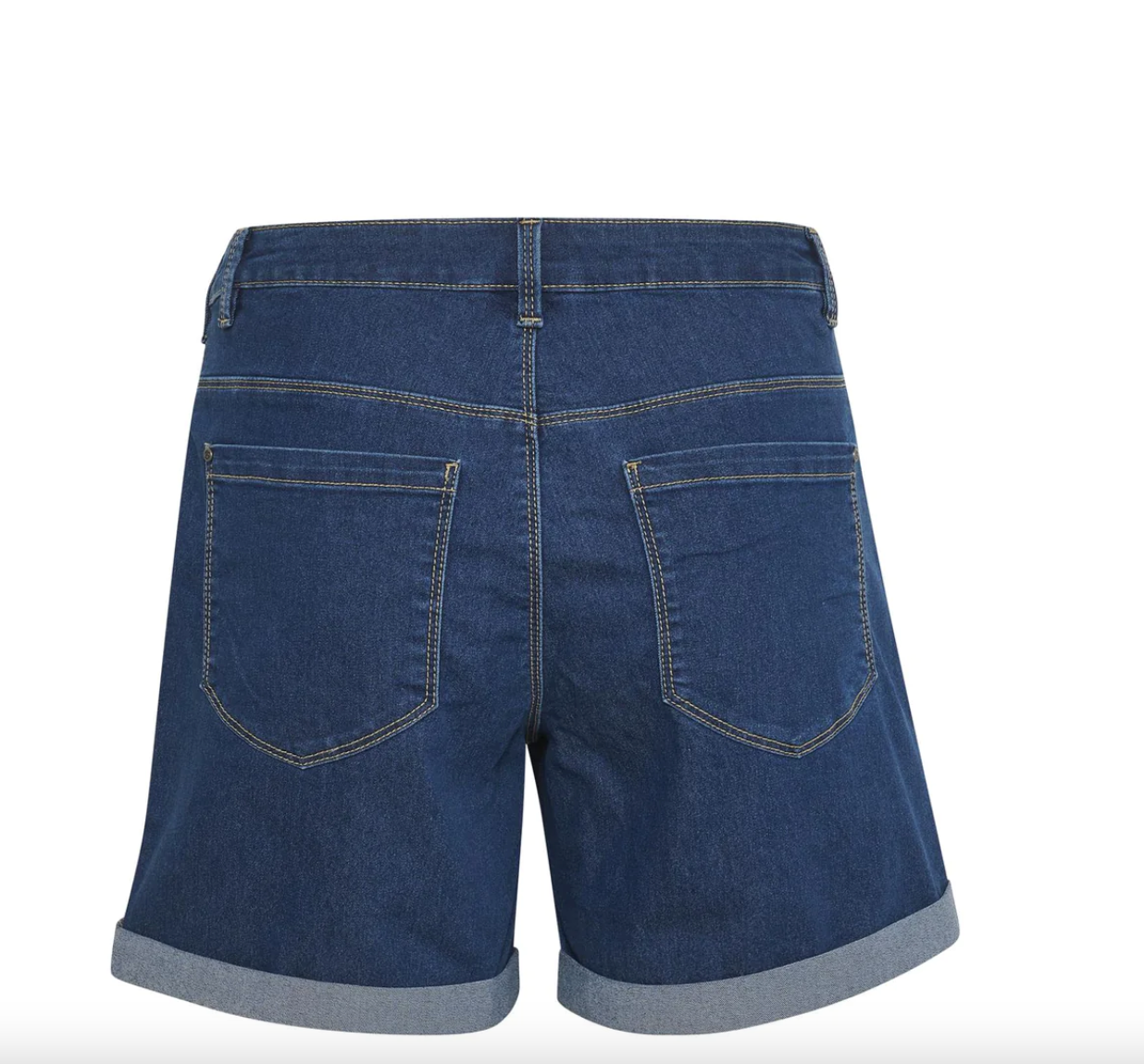 Kaffe Clothing KAvicky Denim Shorts Medium Blue Washed Denim