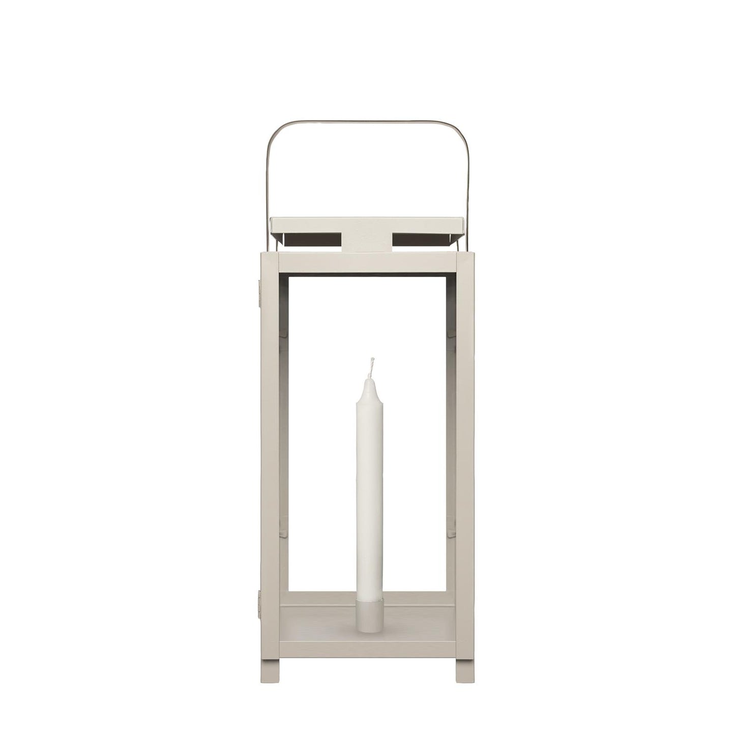 ERNST Lyslykt 16x16x43 Cm Beige