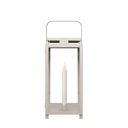 ERNST Lyslykt 16x16x43 Cm Beige