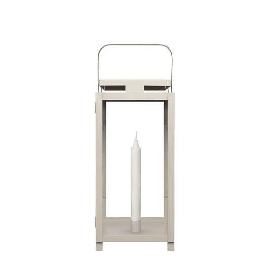 ERNST Lyslykt 16x16x43 Cm Beige