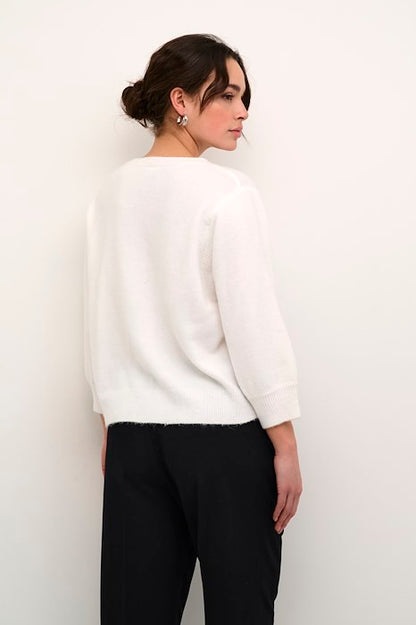 Kaffe Clothing KAmeridith Pullover Chalk