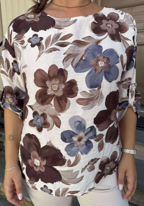 Pepper Alice Bluse Brun