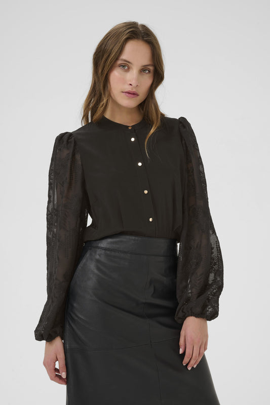 Culture CUasmine Blouse Black