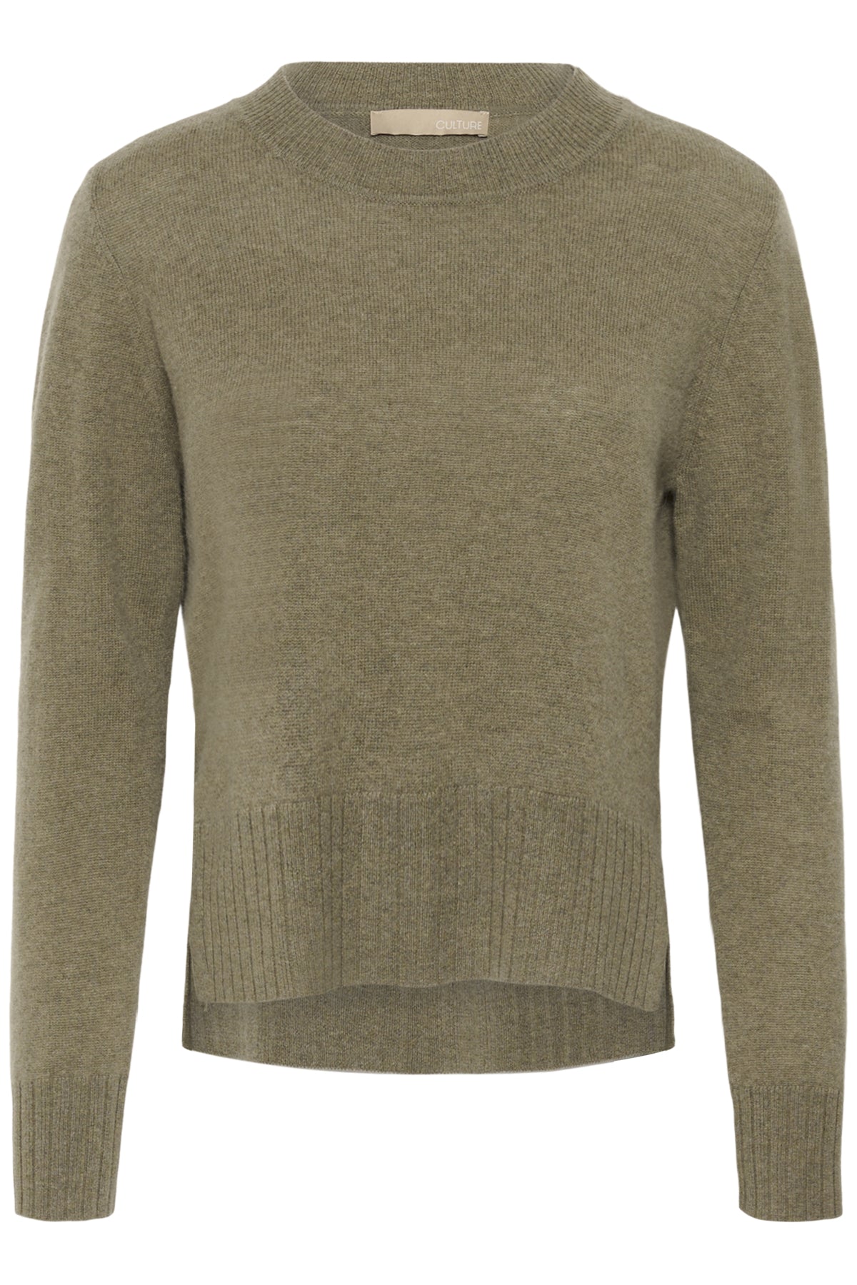 Culture CUtaia Arrow Pullover Green Melange