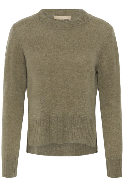 Culture CUtaia Arrow Pullover Green Melange