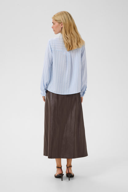 Culture CUarin Blouse Blue/White Stripe