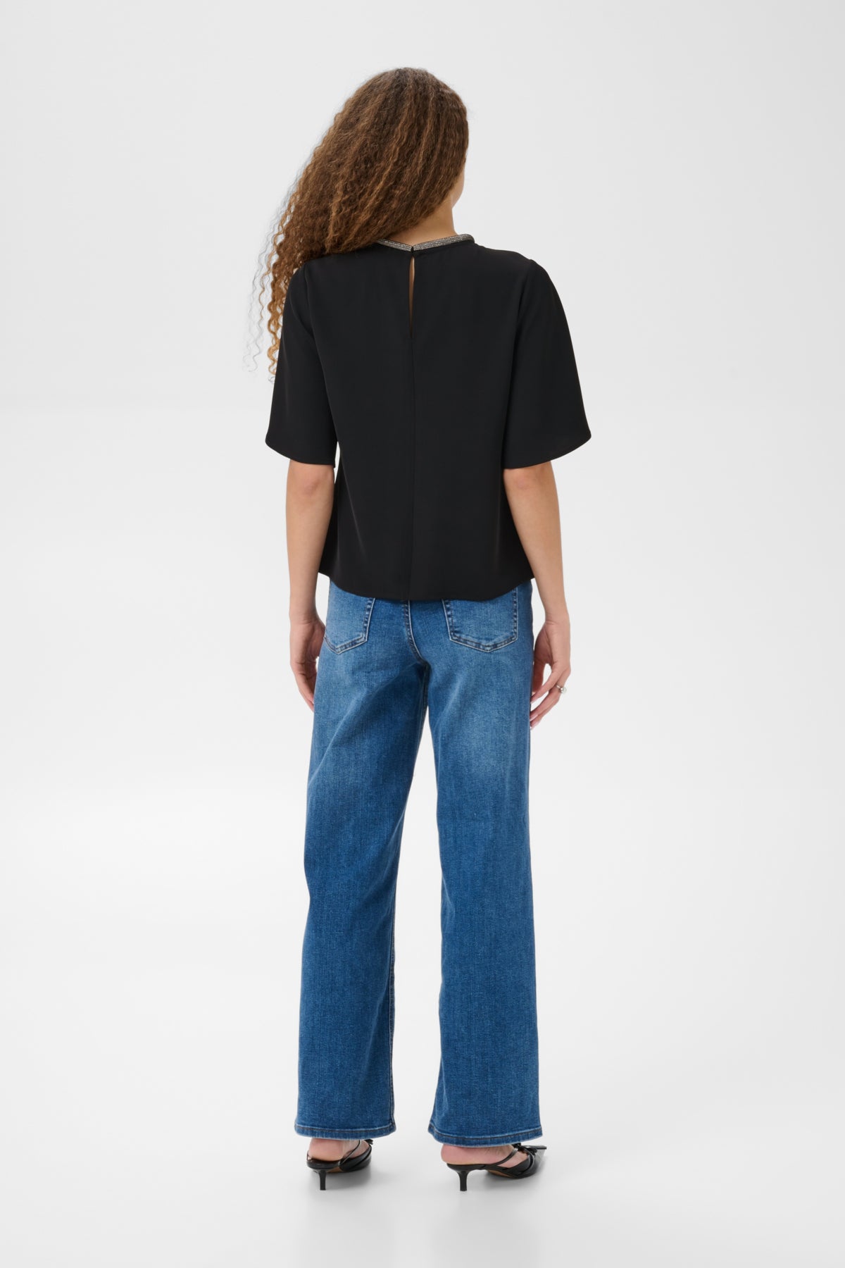 Kaffe Clothing KAalia Blouse Black Deep