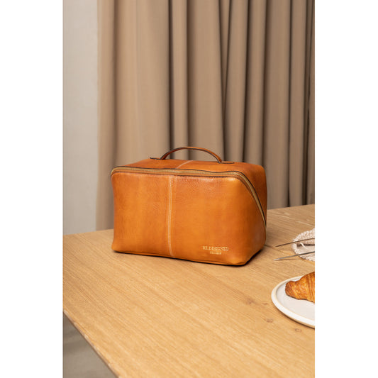 RE:DESIGNED Prosjekt 9 (Liten) Burned Tan/Gold 100% Skinn
