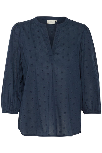 Kaffe Clothing KAjollia Blouse Midnight Marine