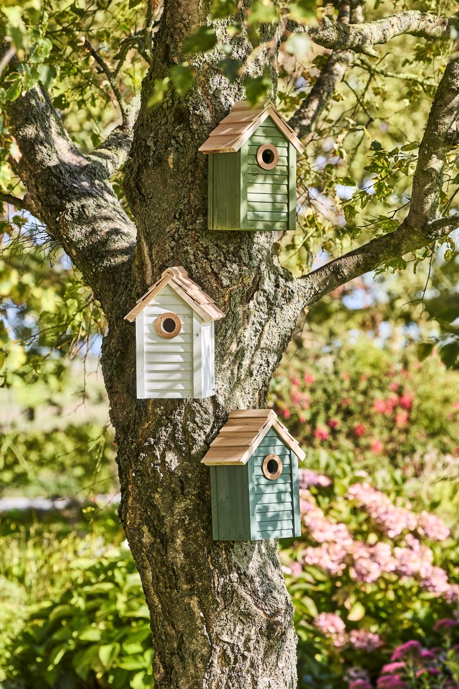 Ib Laursen Fuglehus Støvgrønt M/Naturfarget Tak