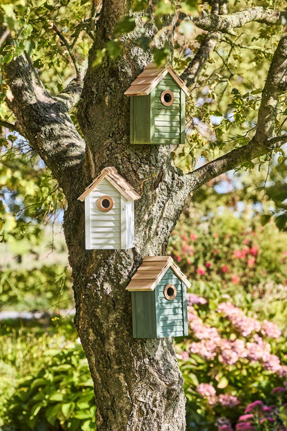 Ib Laursen Fuglehus Støvgrønt M/Naturfarget Tak