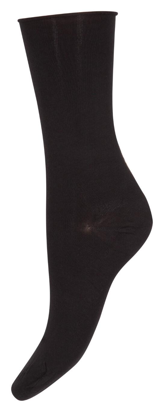 DECOY Ankle Socks Fine Knit Black str 37-41