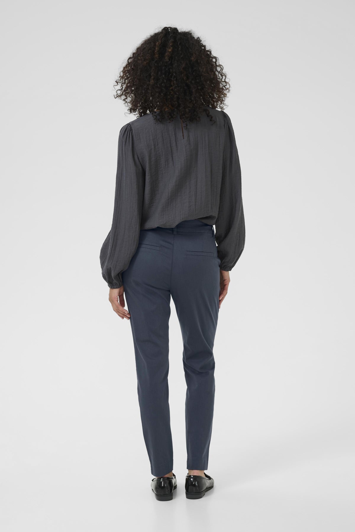 Kaffe Clothing KAlea Chino Pant Black Oyster