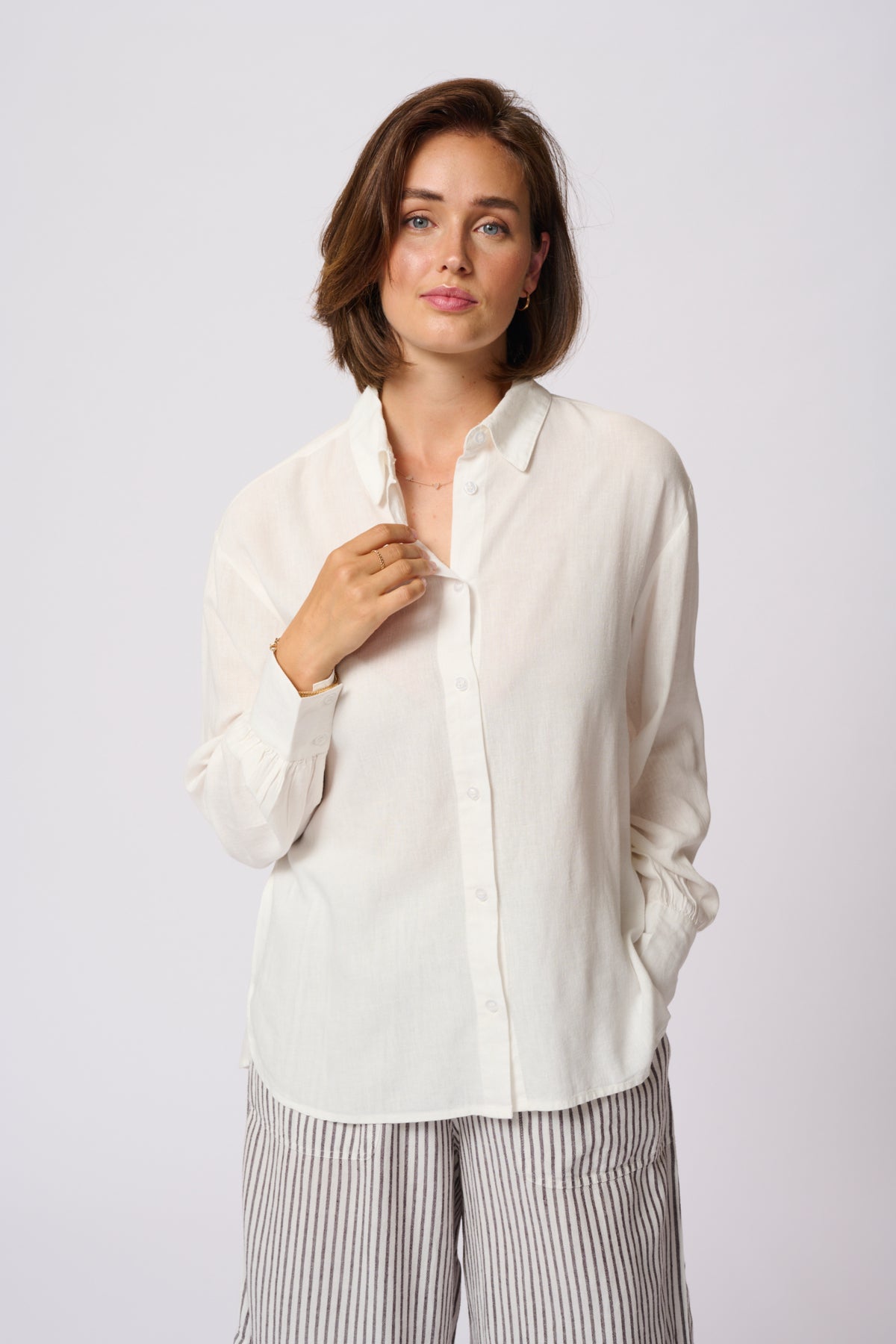 Kaffe Clothing KAmilia Shirt Chalk